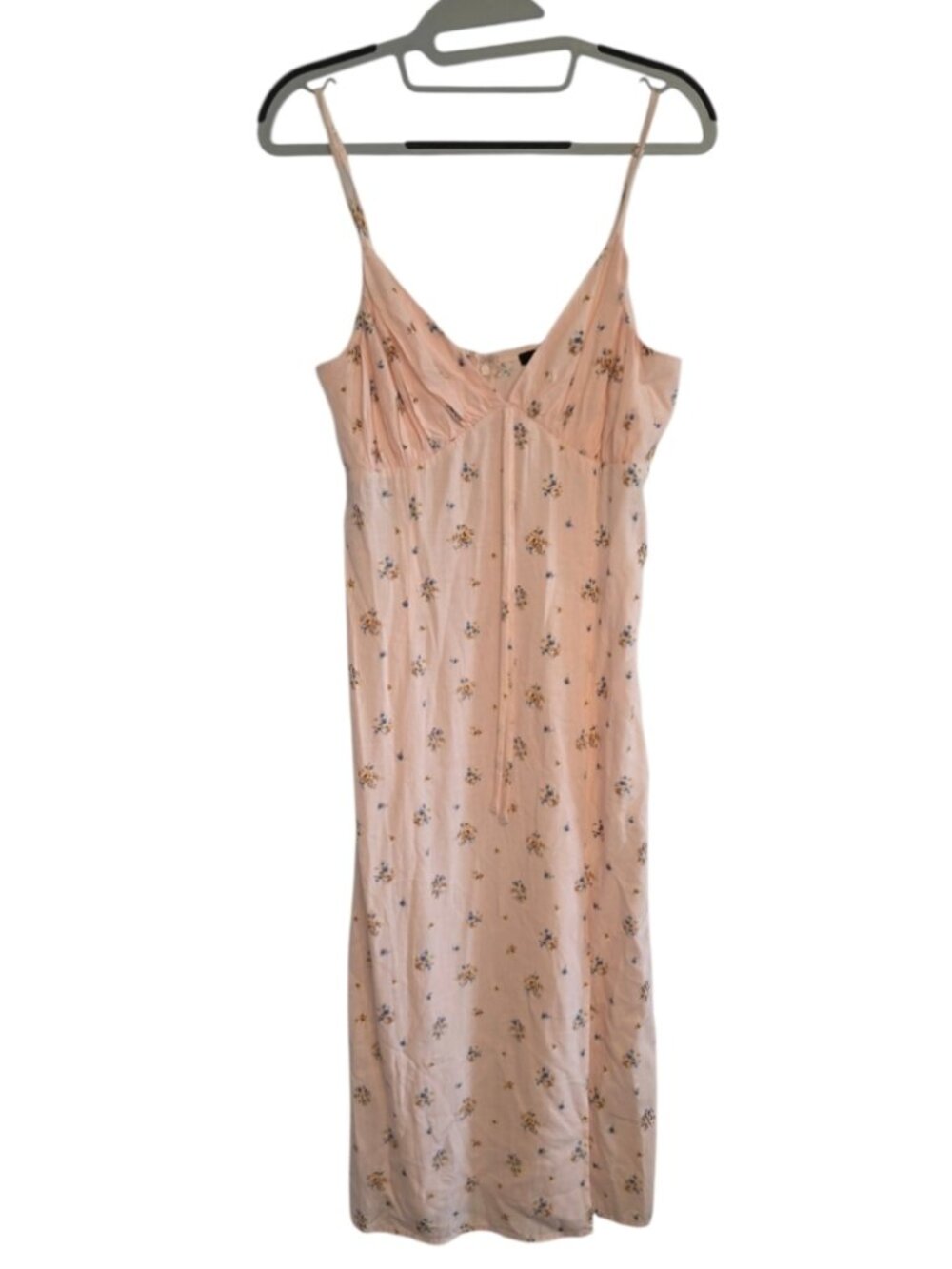 Forever 21 Pink Slip Dress Sz L Ballerinacore Balletcore Ethereal Hippie Boho